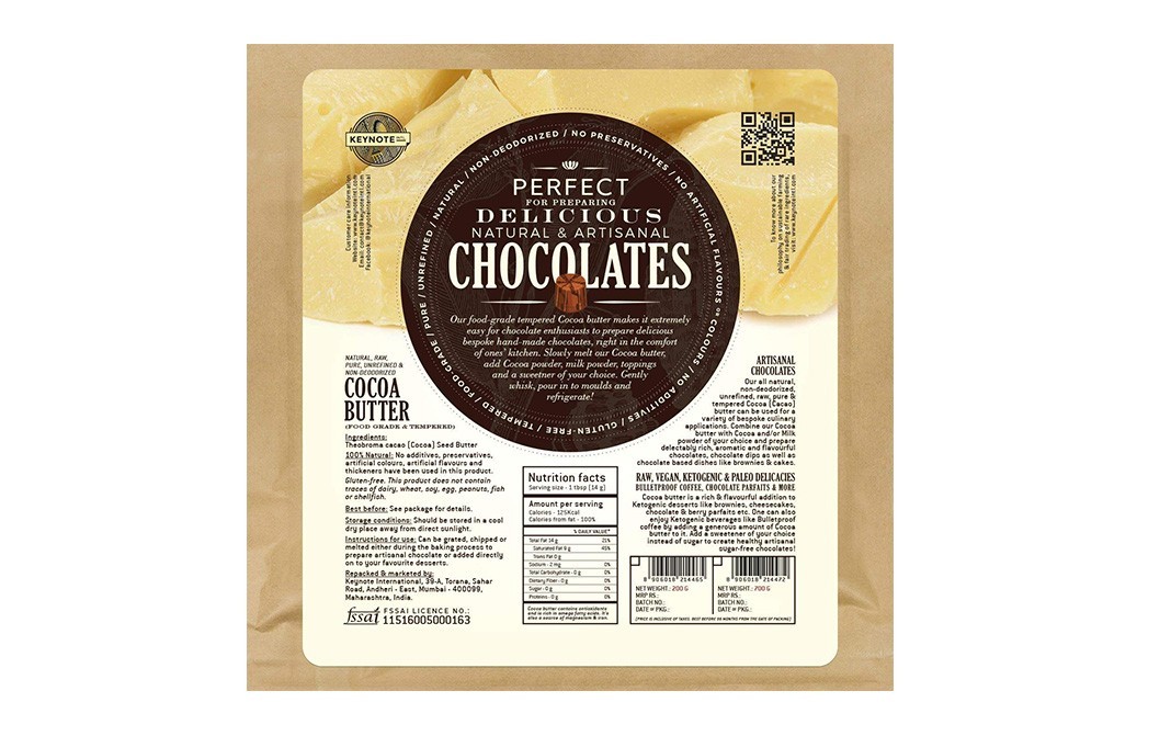 Keynote Cocoa Butter    Pack  700 grams